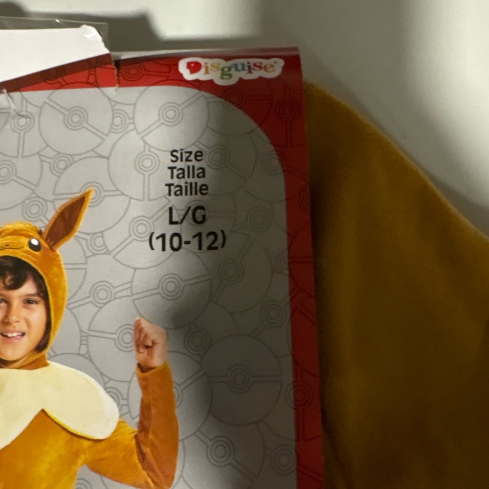 Pokemon Eevee Kids Costume - New in Package - Licensed Pokemon Costume - Picture 4 of 6